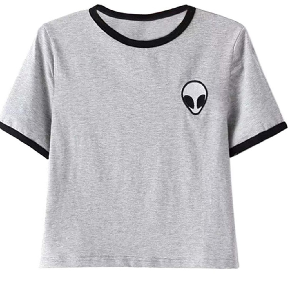 alien crop top